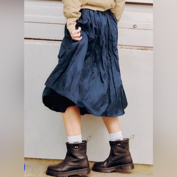 Dr. Martens women’s ankle boots Sz 8 Anistone Lo Leather black bikercore NWOT - Picture 3 of 9